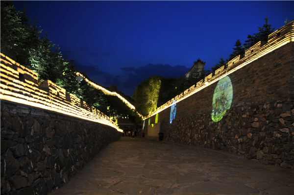景区照明-提升旅游知名度的利器_雁门关