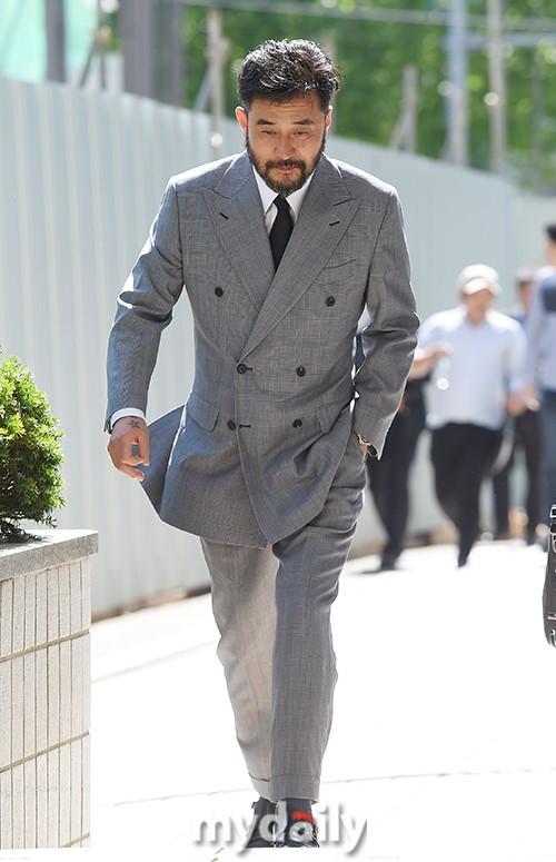 mdphoto韩国艺人崔民秀涉嫌特殊胁迫等罪名出席第二次庭审