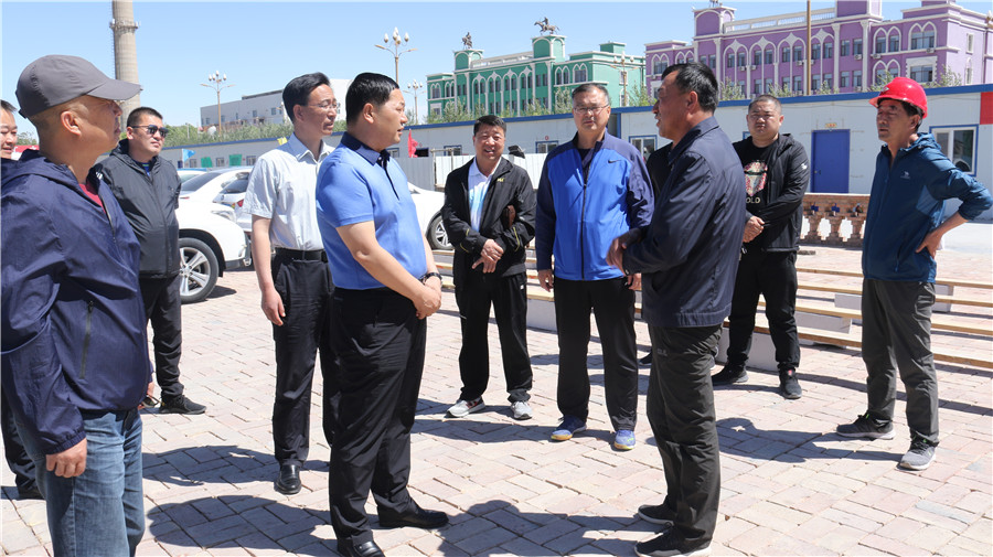 额济纳旗委副书记旗长王雄开展重点行业领域扫黑除恶专项斗争调研