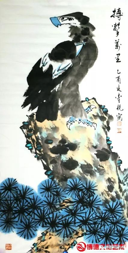 墨艺禅风李苦禅之子李杭作品欣赏