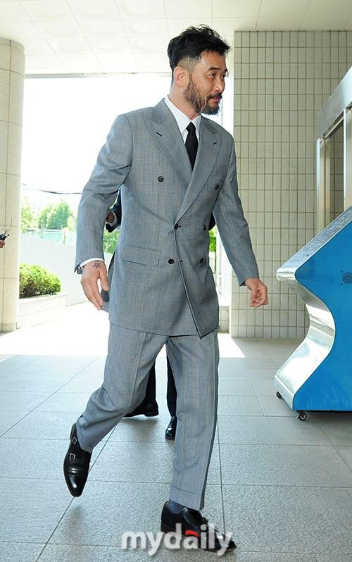 mdphoto韩国艺人崔民秀涉嫌特殊胁迫等罪名出席第二次庭审