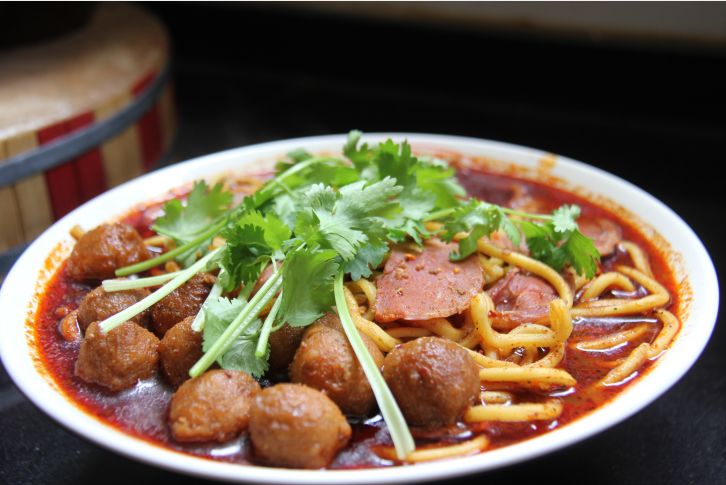 姬誉十里香牛肉丸子面洪洞的独特风味