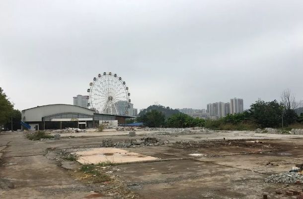 梧州红岭片区再添地标性建筑目前已开工建设明年底完工