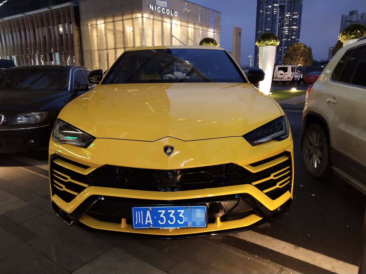 成都有16台上了牌为了这车兰博基尼把厂扩大了1倍