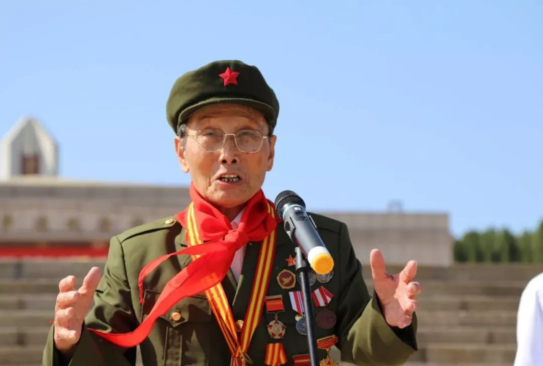 抗美援朝老战士,少先队志愿辅导员孙广瑞讲述了上甘岭