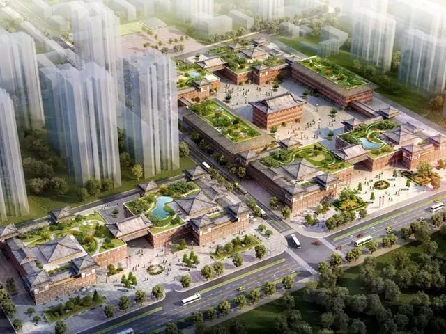 大唐东市项目片区建成后的东关片区将"立足碑林,服务全市",以"三" "