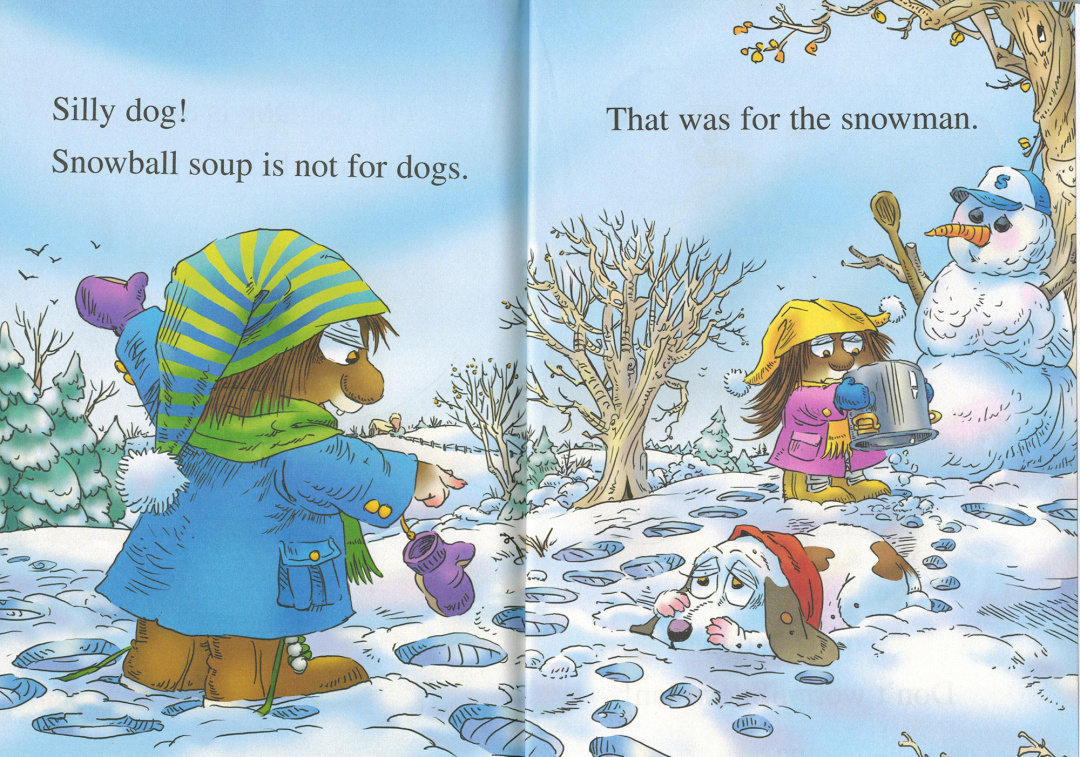 邦元英语:《snowball soup》雪球汤