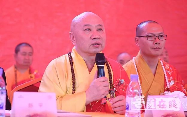 明生大和尚出席延祥古寺全堂佛像开光暨门净法师晋院典礼