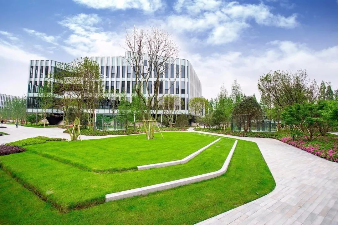 惊艳有一种国际化办公园区叫江岛智立方