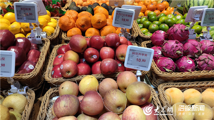 菏泽水果价格普遍上涨 系大众水果减产所致