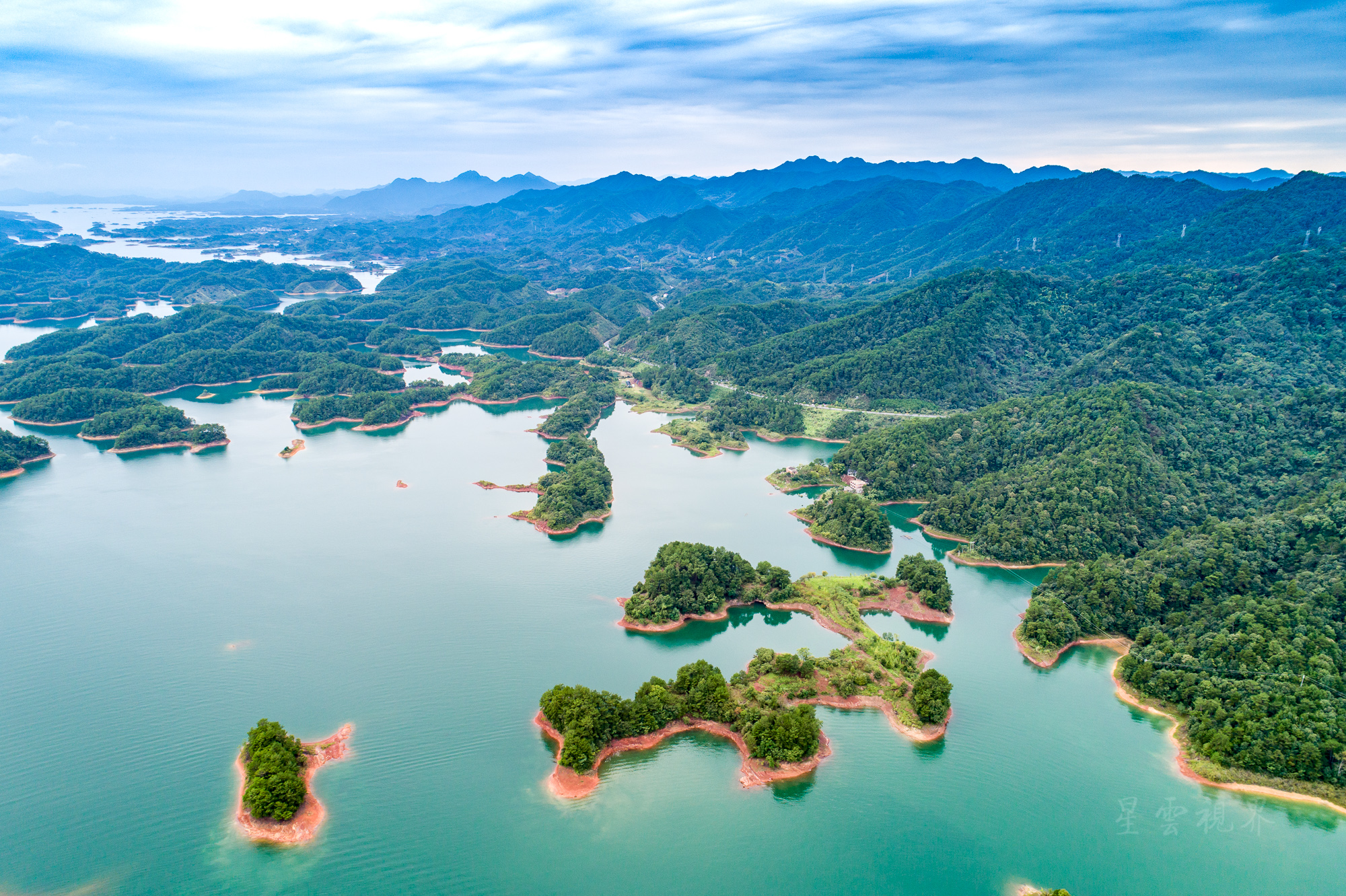 广东化州千岛湖风景区图片