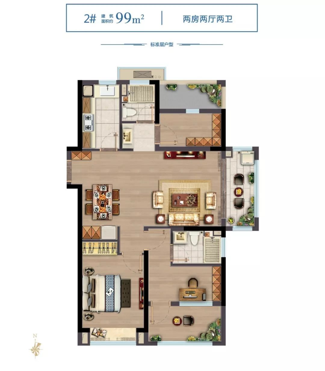 87㎡户型图 87㎡样板间实景图 最新消息称,中南上悦城 正在申领2号楼