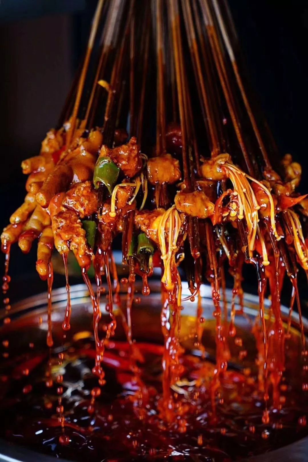 汁水一淋就能吃,宁明这家店的冷锅串串你一定会喜欢_菜品