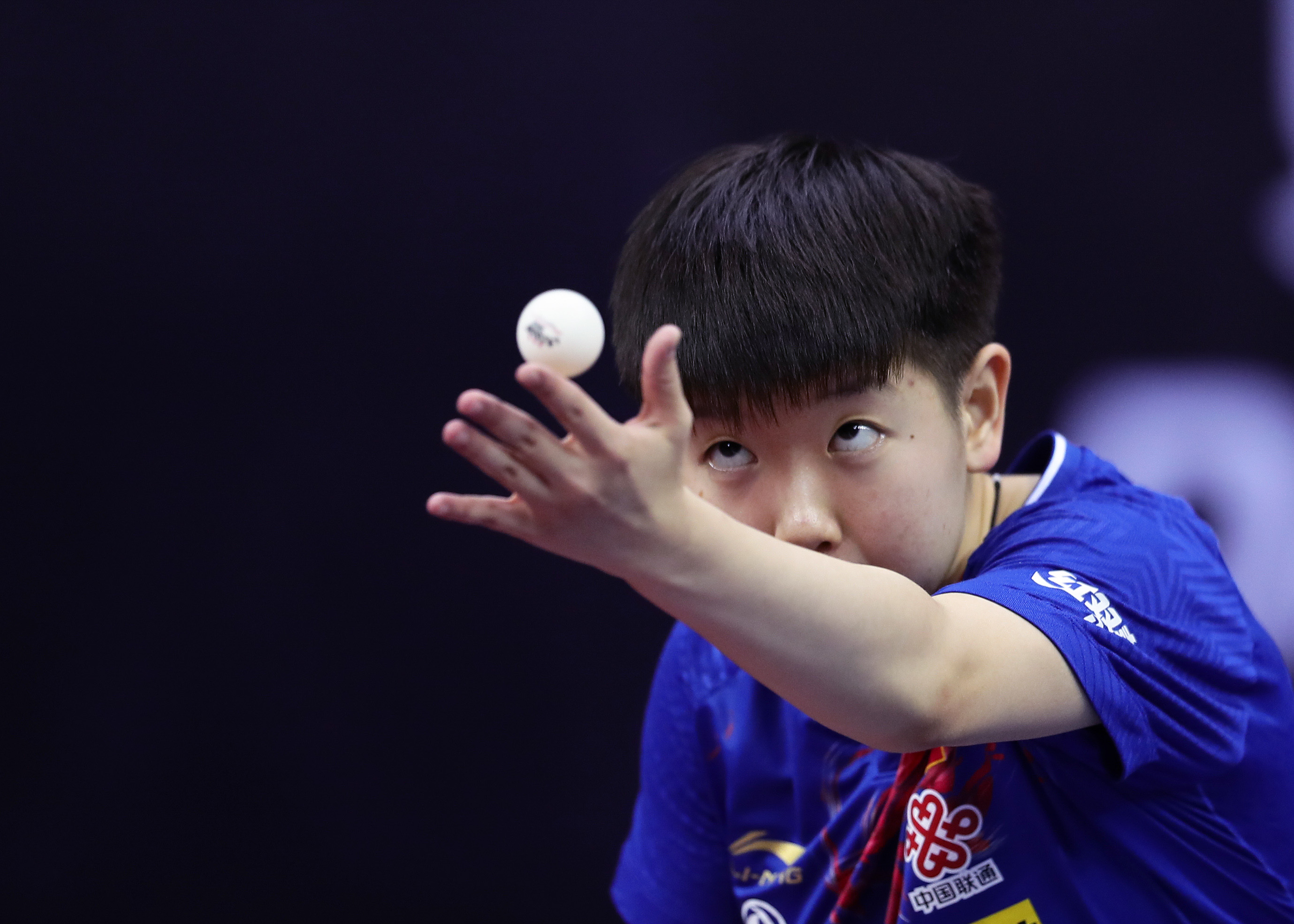 当日,在深圳进行的国际乒联世界巡回赛2019中国乒乓球公开赛女子单打