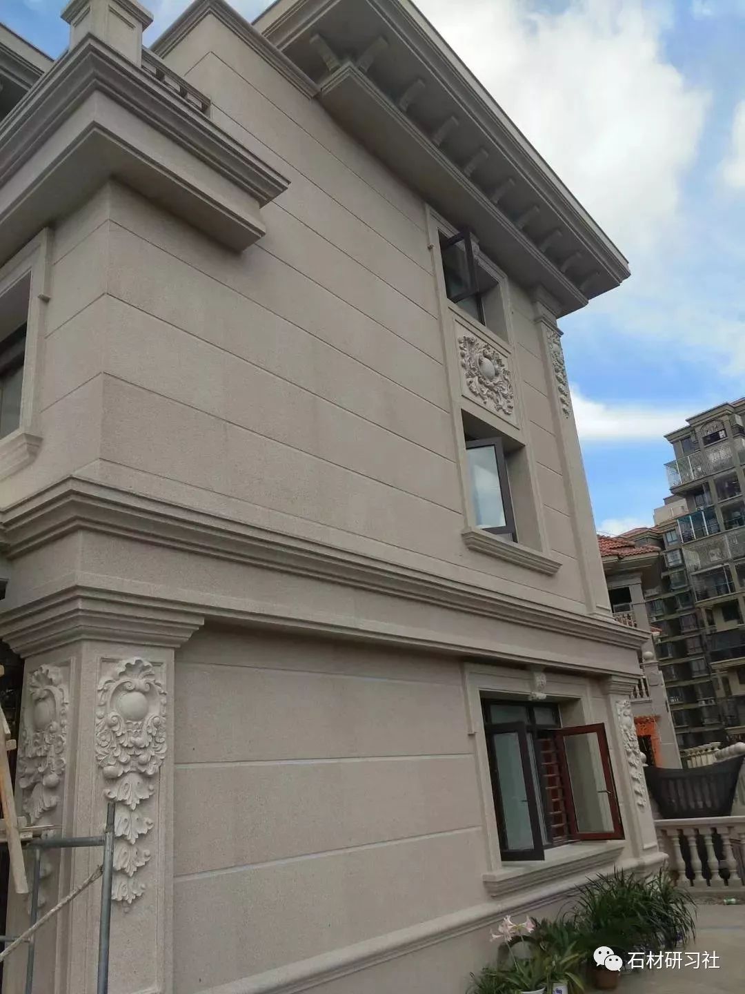 一流的农村在福建这石材别墅简直逆天