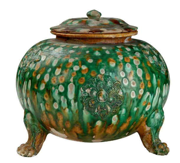 宁波煜柏拍卖洛阳唐三彩上的大唐颜色之流光溢彩