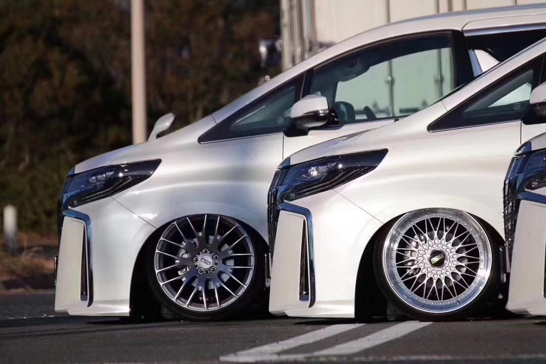 airbft气囊减震厂家李洋分享埃尔法改装气动避震装车案例