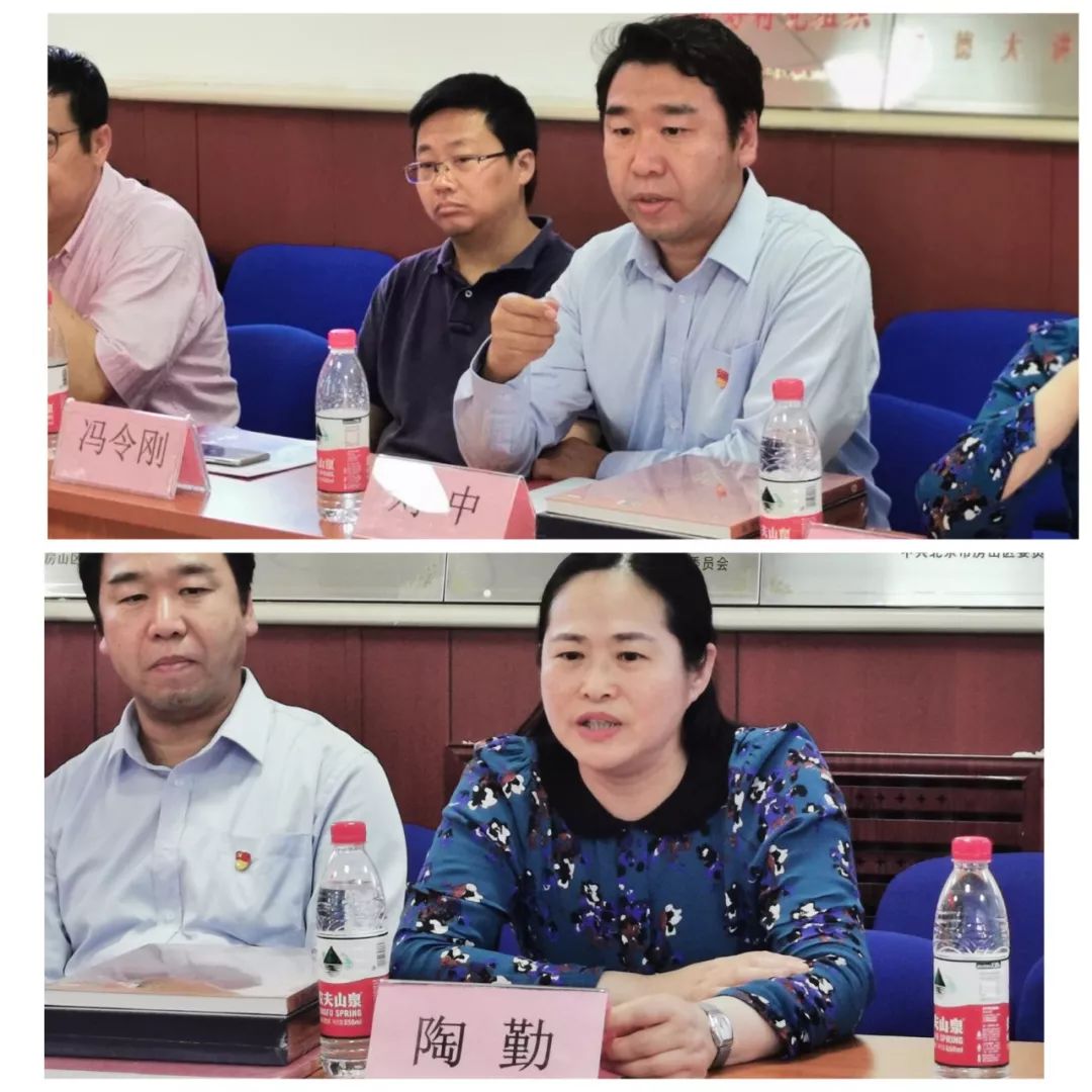 本次联合党日活动还组织了扶贫座谈会,会议由水峪村第一书记李福升