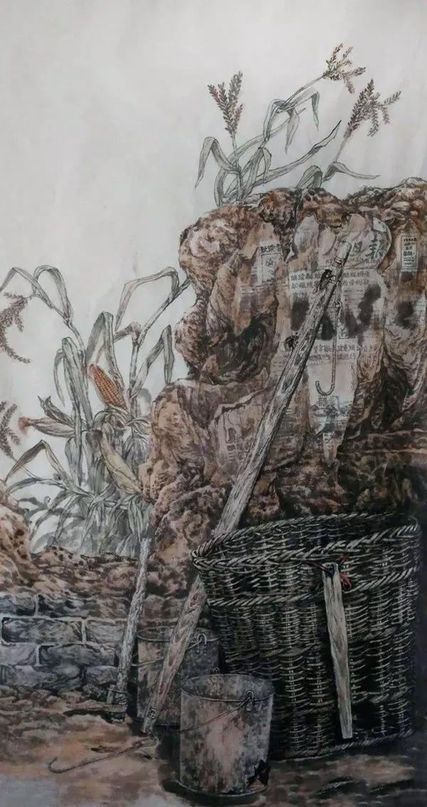 画家靳军——享受孤独