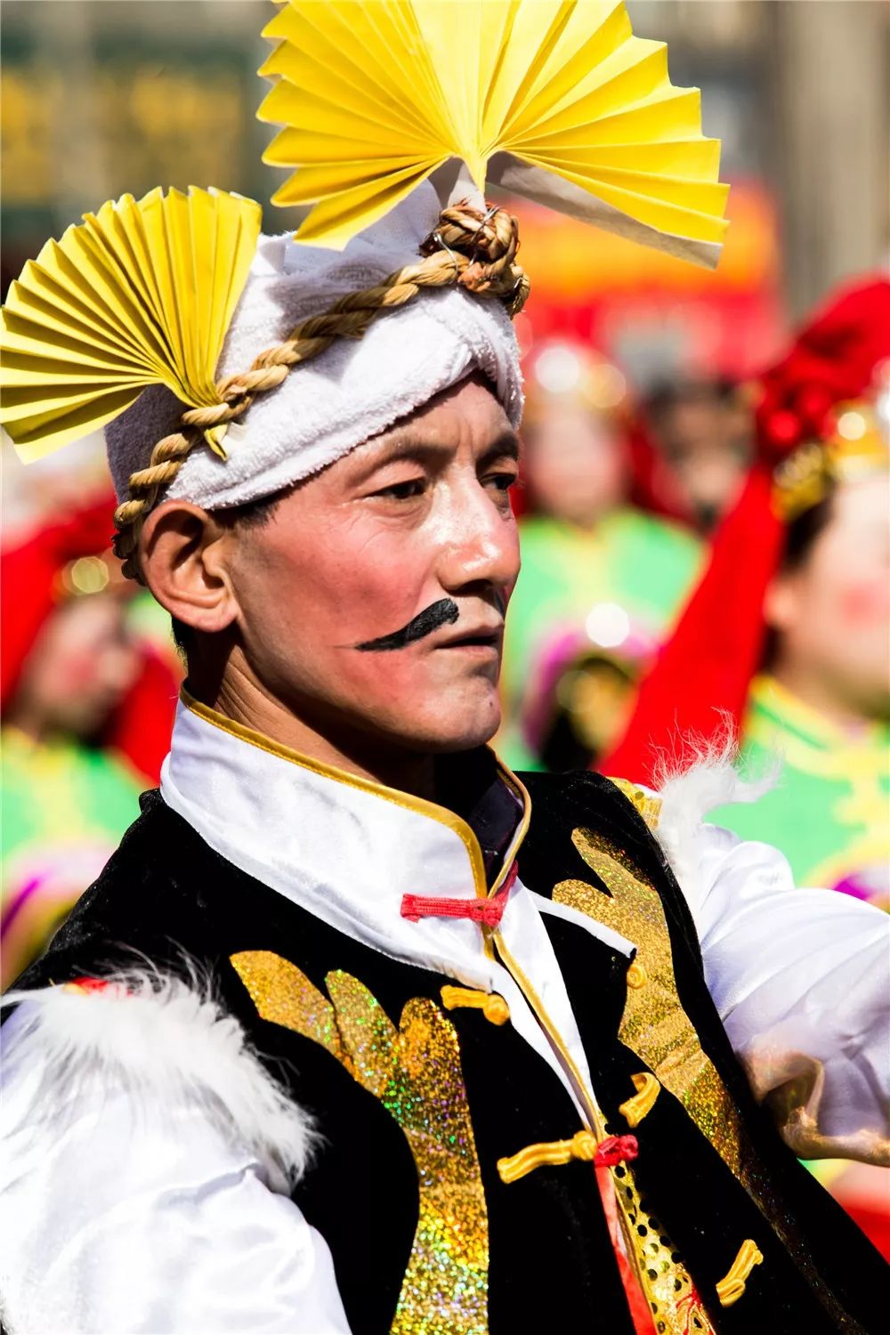 延川大秧歌是陕北地区汉族民间舞蹈的杰出代表,它和黄陵,洛川老秧歌