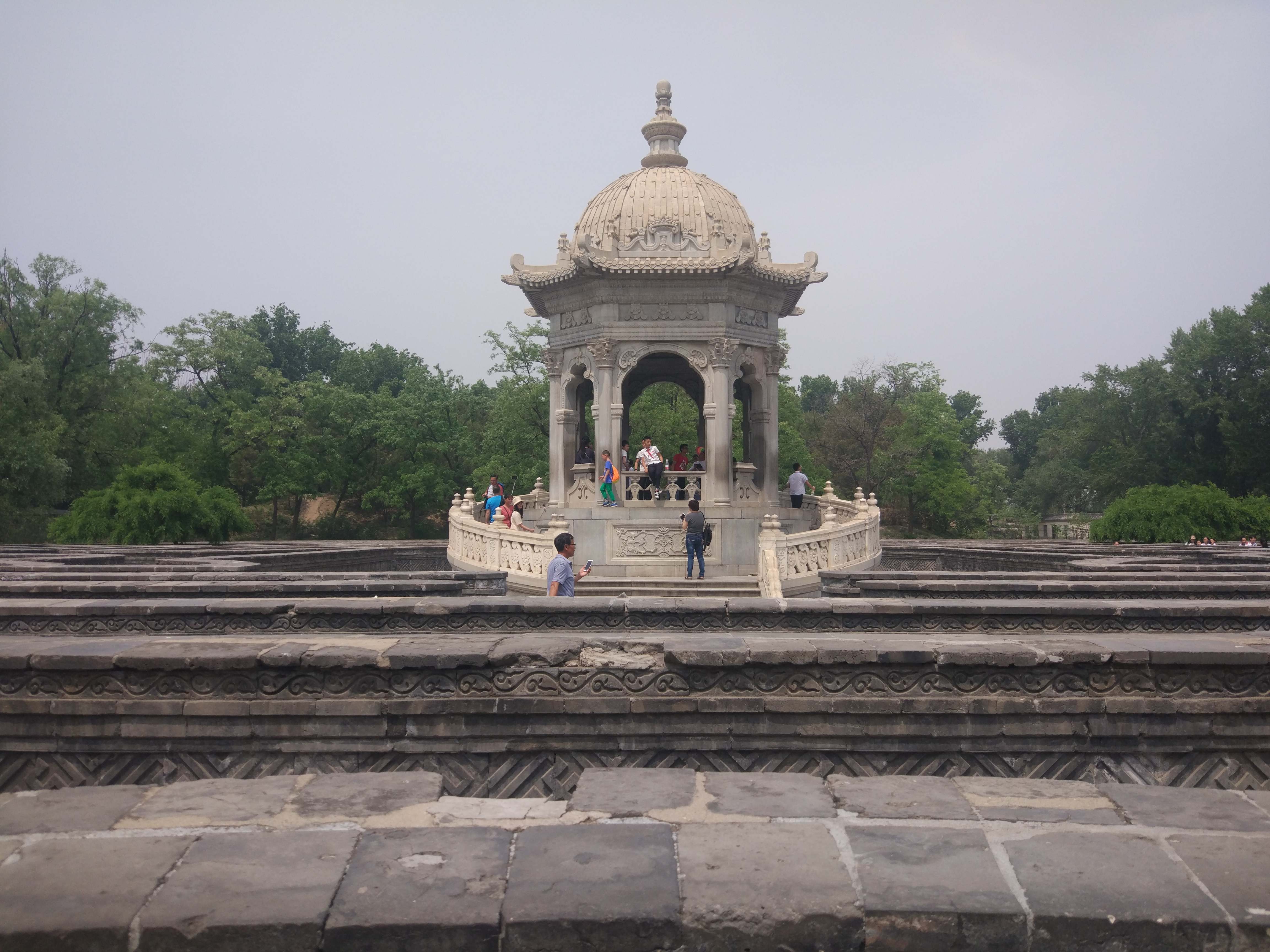 美丽的圆明园之光碧海微波美伦建筑深厚的文化艺术的宝库