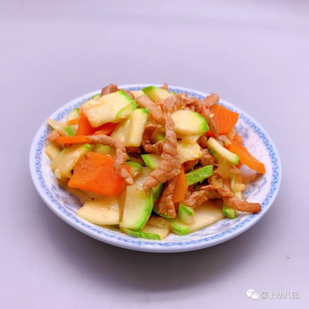 茄瓜肉丝图片