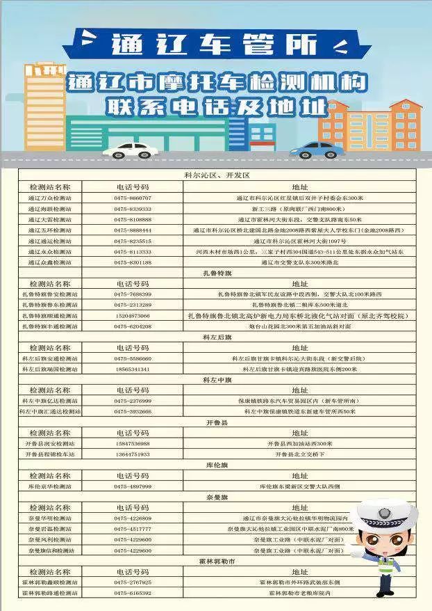 通辽将实施车辆号牌及摩托车新政策