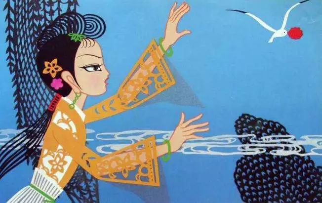 1955年,著名作家和诗人阮章竞根据民间传说创作了童话诗《金色的海螺