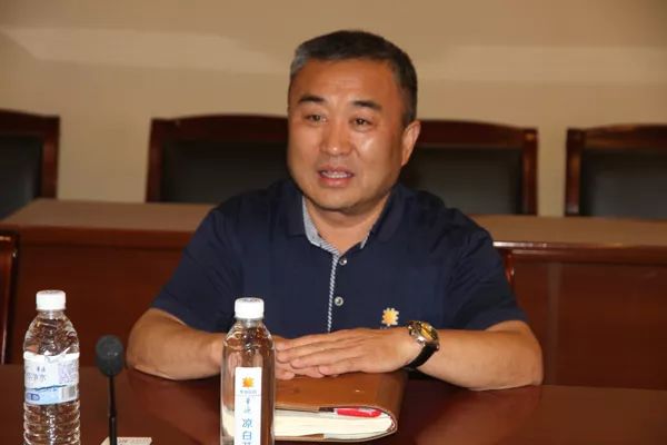 集宁现代物流园区管理委员会副主任刘苏文一行来华源医药调研