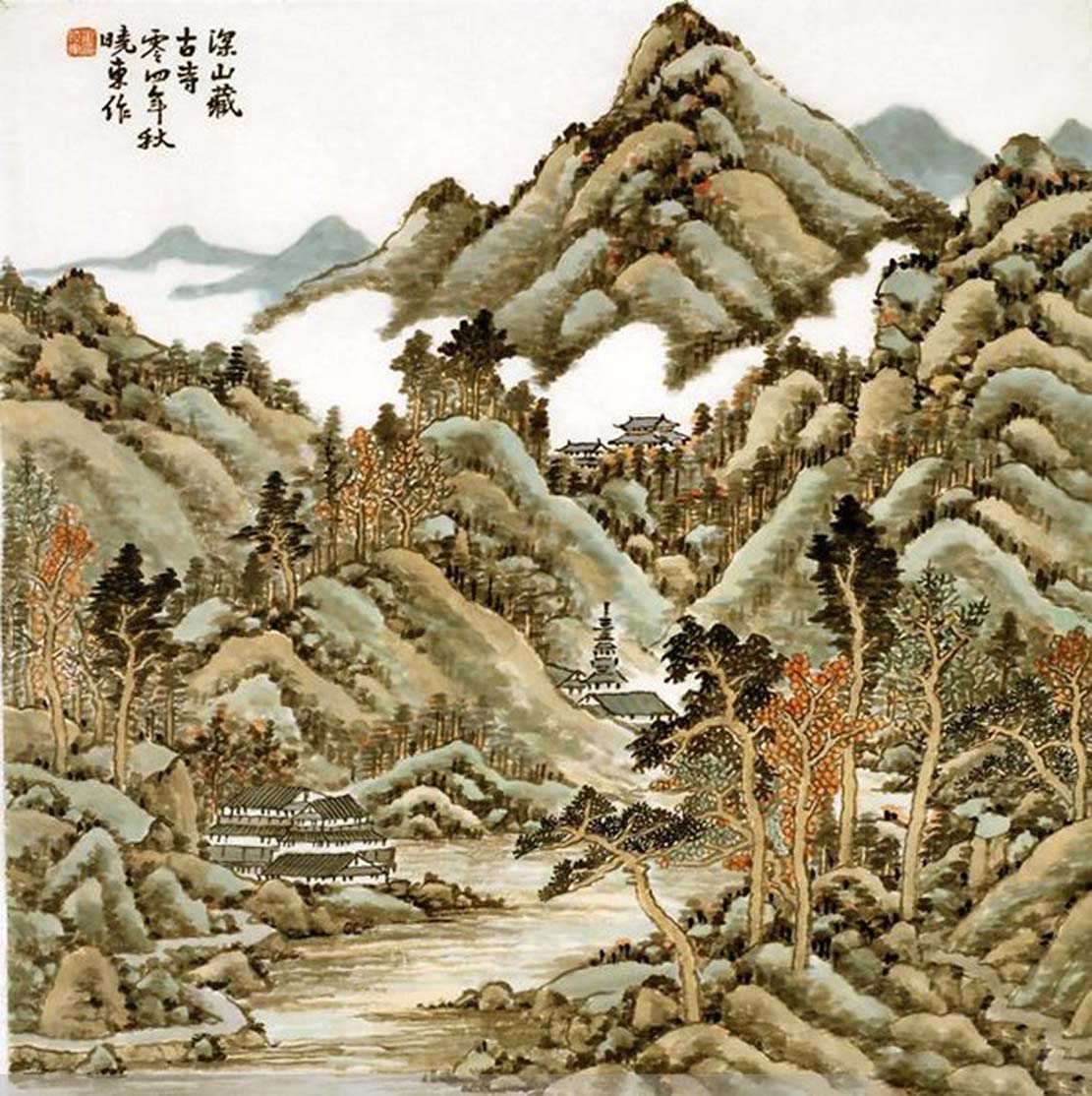 崔晓东画家《追求苍浑朴厚 构图严谨饱满》