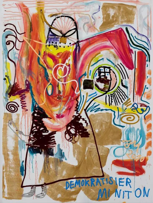 jonathan meese:像孩子一样创作_作品