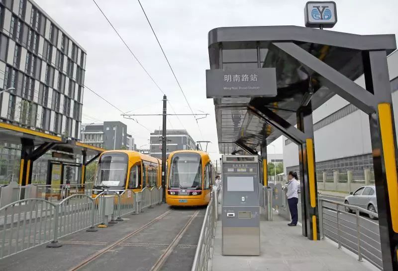 上海松江有轨电车2期今起不载客试运行年内或将连接金山铁路