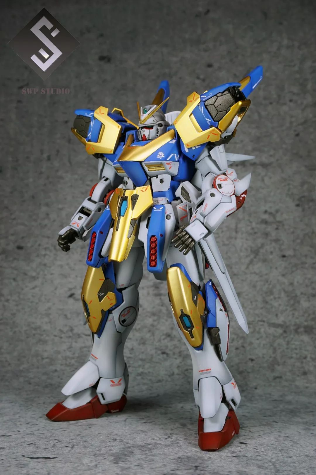 mgv2assaultbuster涂装作也来点阴影可好