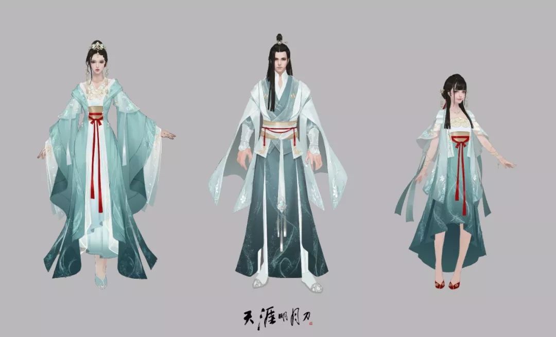 时装中的艺术品从故宫三希堂看天刀四年来美哭了的主题套装