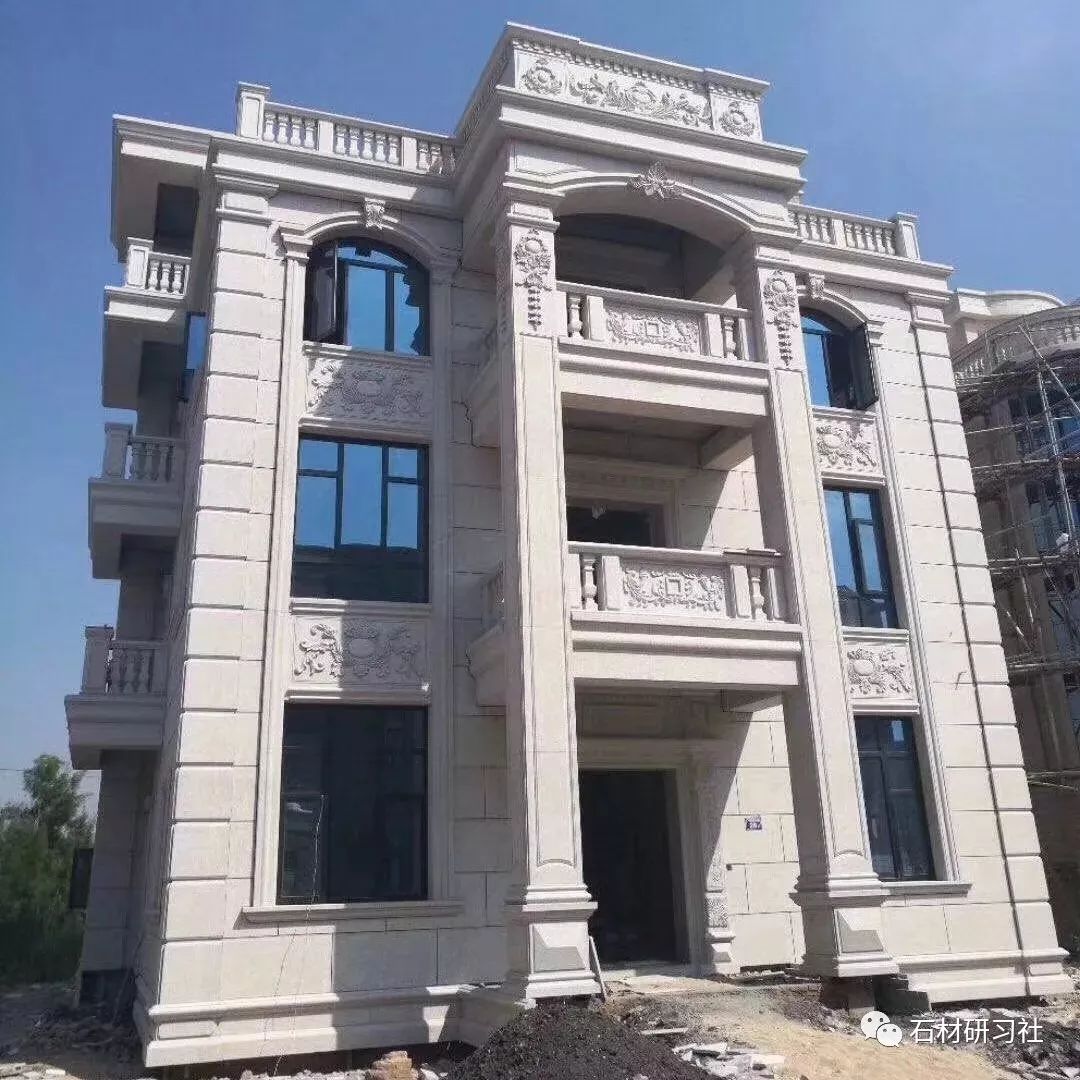 一流的农村在福建这石材别墅简直逆天