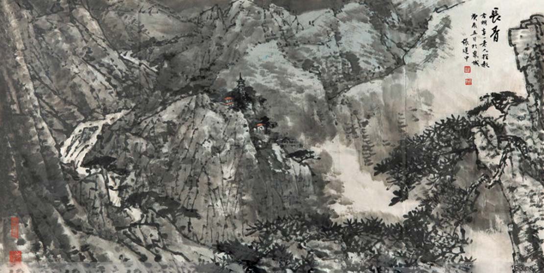 张建中画家《应手墨笔随意 放眼关景造化》-搜狐大视野-搜狐新闻