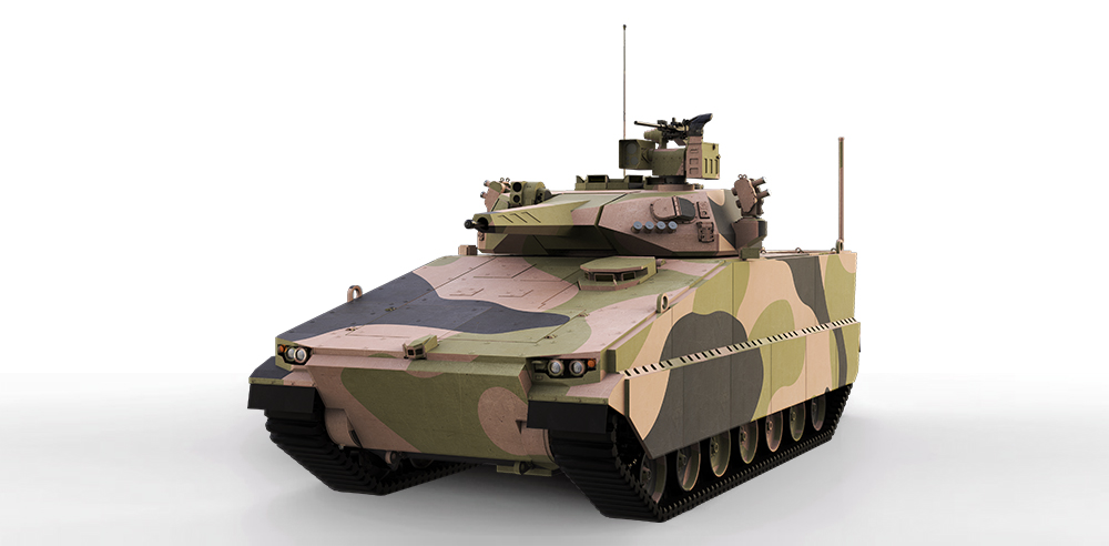 原创韩国澳大利亚建公司与欧洲厂商同台竞技推销as21步兵战车
