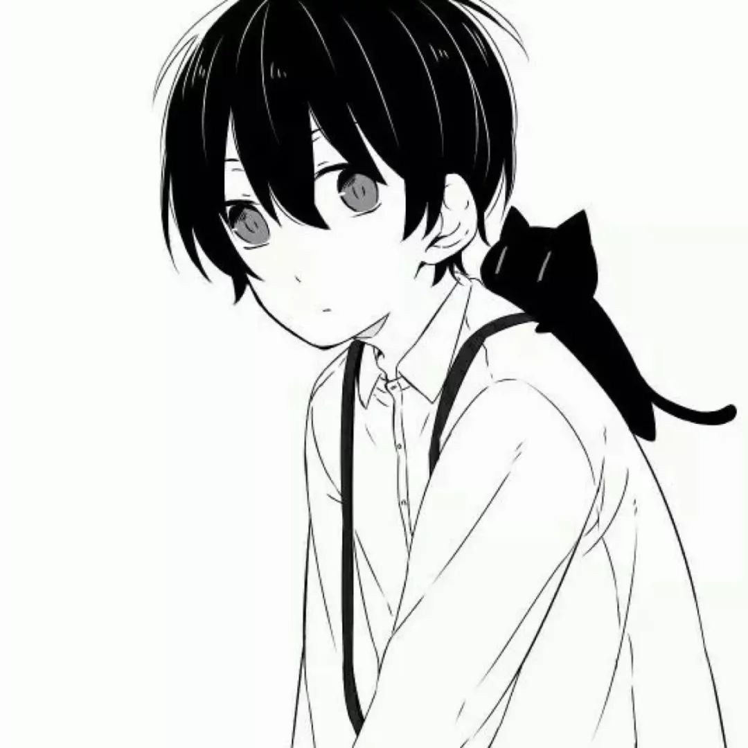 头像男生冷酷帅气动漫头像