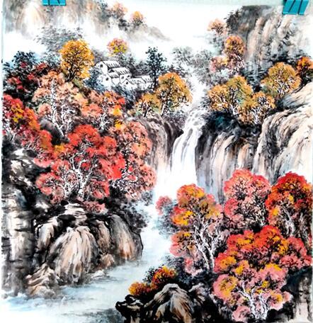 凤城风光入画来潮州画家邱培元传略