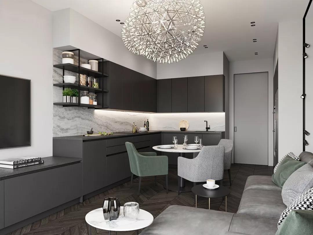 简约轻奢之家,高级灰质感十足!