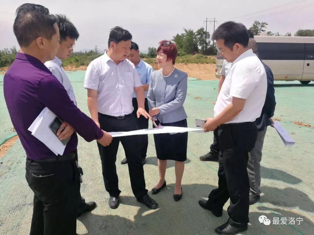 5月30日上午,洛宁县委副书记,县长周东柯,县委常委,副县长张志强以及