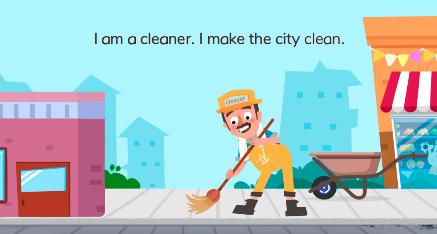 贝壳学堂英语绘本job