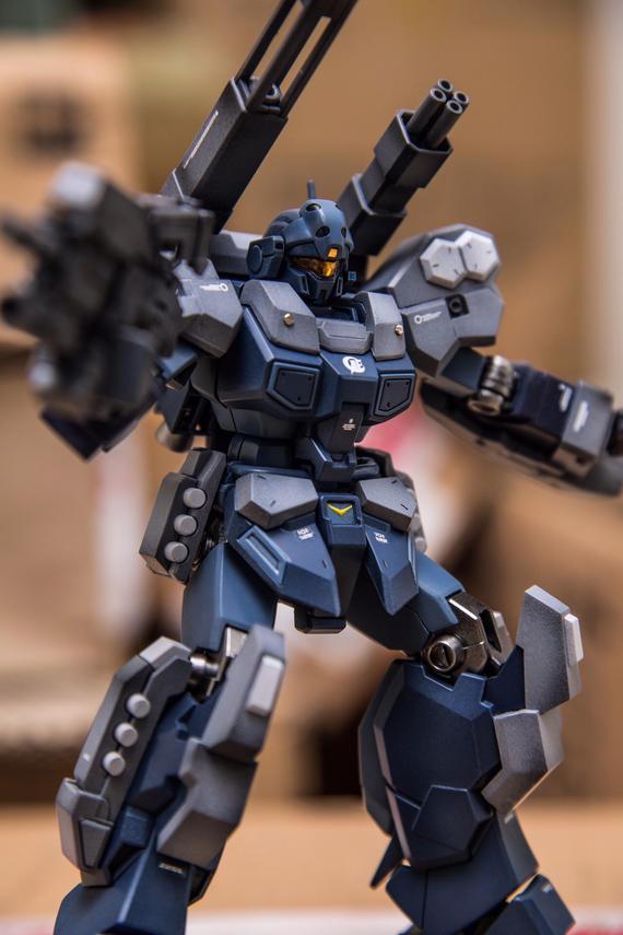 hg 细节重涂 重装加农杰斯塔模型