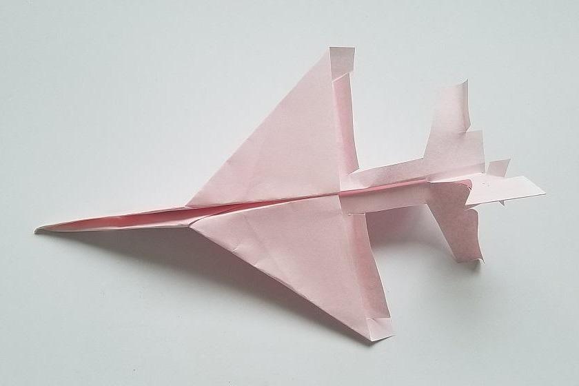 儿童手工折纸仿真飞机简单好玩漂亮折纸王子视频教程