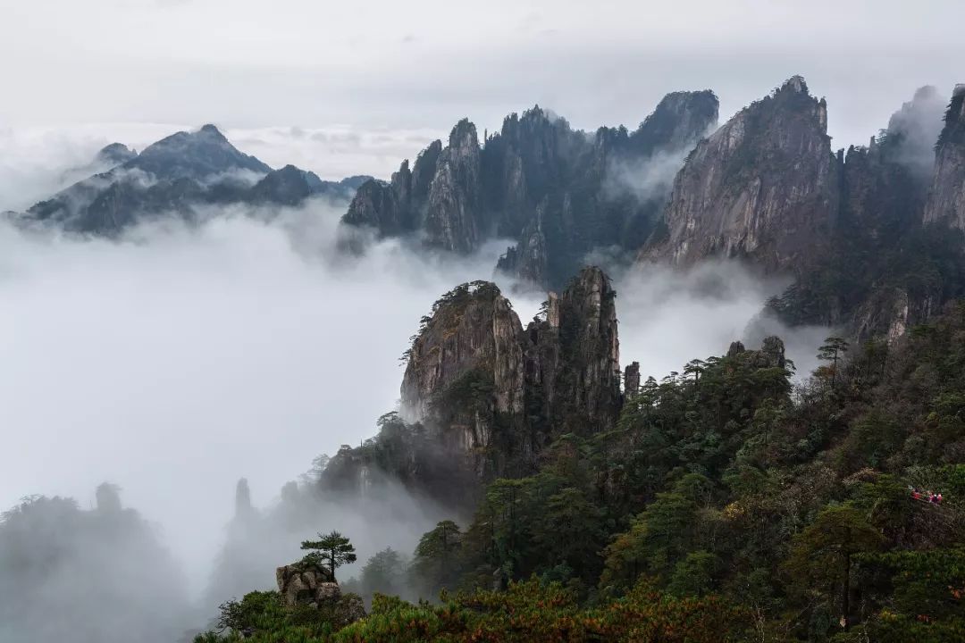 黄山轩辕峰图片图片