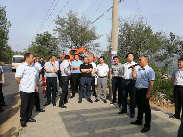 盧氏縣四好農村路省級示範縣創建暨百縣通村入組工程