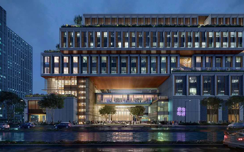 上海纽约大学新址昨天正式开工
