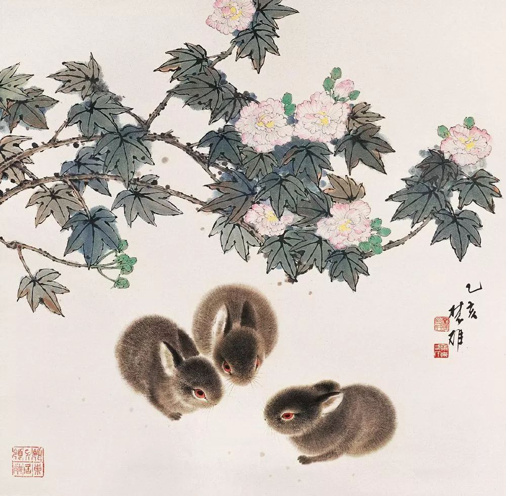 方楚雄花鸟走兽国画作品欣赏十
