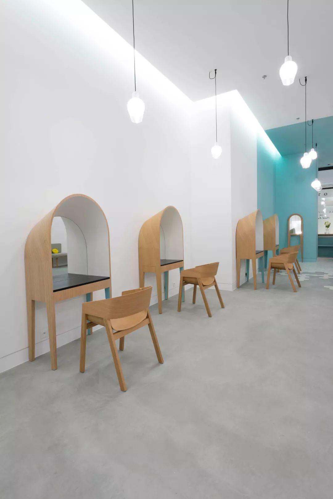 沙龙空间设计丨让顾客倾心or死心,还要看颜值行不行!_东申