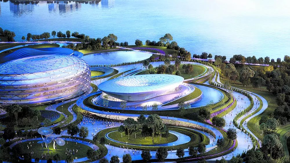 独角兽岛提速了启动区建设已完成40预计年底竣工